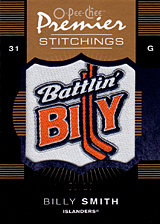 2007-2008 OPC Premier Stitchings PS-SM Billy Smith