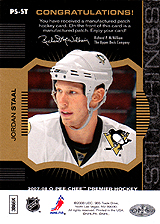 2007-2008 OPC Premier Stitchings PS-ST Jordan Stall