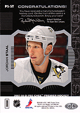 2007-2008 OPC Premier Stitchings PS-ST Jordan Stall