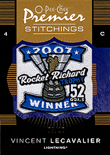 2007-2008 OPC Premier Stitchings PS-VL Vincent Lecavalier