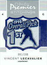 2007-2008 OPC Premier Stitchings PS-VL Vincent Lecavalier