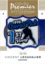 2007-2008 OPC Premier Stitchings PS-VL Vincent Lecavalier