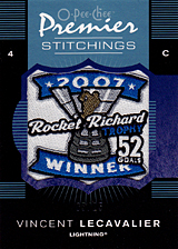 2007-2008 OPC Premier Stitchings PS-VL Vincent Lecavalier