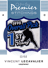 2007-2008 OPC Premier Stitchings PS-VL Vincent Lecavalier