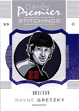 2007-2008 OPC Premier Stitchings PS-WG Wayne Gretzky