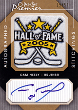 2007-2008 OPC Premier Stitchings Auto APS-CN Cam Neely