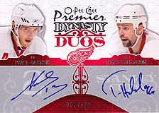 2008-2009 OPC Premier Dynasty Duos DD-DH Pavel Datsyuk :: Tomas Holmstrom