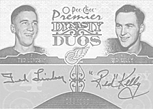 2008-2009 OPC Premier Dynasty Duos DD-LK Red Kelly :: Ted Lindsay