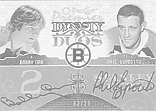 2008-2009 OPC Premier Dynasty Duos DD-OE Bobby Orr :: Phil Esposito