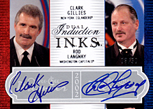 2008-2009 OPC Premier DUAL Induction I.N.K.S. 2PI-GL Clark Gillies :: Rod Langway