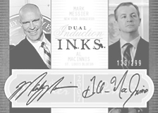 2008-2009 OPC Premier DUAL Induction I.N.K.S. 2PI-MM Al MacInnis :: Mark Messier