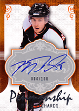 2008-2009 OPC Premier Penmanship PP-MR Mike Richards