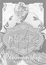 2008-2009 OPC Premier Penmanship PP-MT Marty Turco