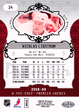 2008-2009 OPC Premier Regular Card 14 