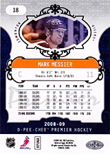 2008-2009 OPC Premier Regular Card 18 
