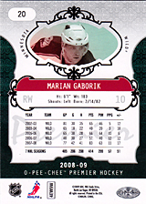 2008-2009 OPC Premier Regular Card 20 