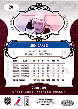 2008-2009 OPC Premier Regular Card 24 