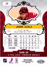 2008-2009 OPC Premier Regular Card 25 