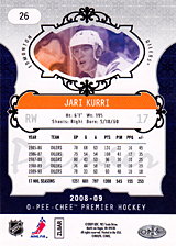2008-2009 OPC Premier Regular Card 26 