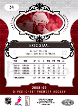 2008-2009 OPC Premier Regular Card 34 