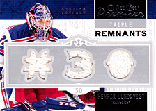 2008-2009 OPC Premier Remnants & Auto PR-HL Henrik Lundqvist