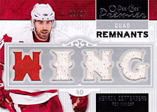 2008-2009 OPC Premier Remnants & Auto PR-HZ Henrik Zetterberg