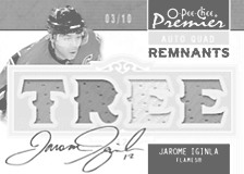 2008-2009 OPC Premier Remnants & Auto PR-JI Jarome Iginla