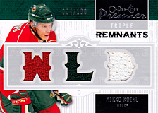 2008-2009 OPC Premier Remnants & Auto PR-MK Mikko Koivu