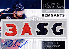 2008-2009 OPC Premier Remnants & Auto PR-RN Rick Nash