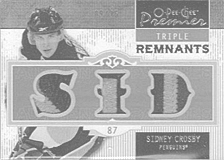 2008-2009 OPC Premier Remnants & Auto PR-SC Sidney Crosby
