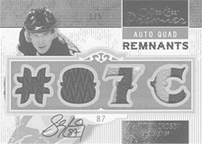2008-2009 OPC Premier Remnants & Auto PR-SC Sidney Crosby