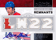 2008-2009 OPC Premier Remnants & Auto PR-SS Steve Shutt