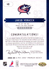 2008-2009 OPC Premier Rookies - Auto 48 