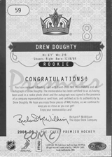 2008-2009 OPC Premier Rookies - Auto 59 