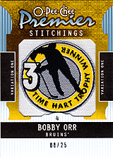 2008-2009 OPC Premier Stitchings PS-BO Bobby Orr