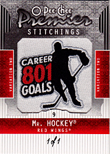 2008-2009 OPC Premier Stitchings PS-GH Gordie Howe