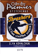 2008-2009 OPC Premier Stitchings PS-IK Ilya Kovalchuk
