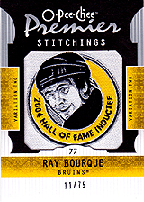 2008-2009 OPC Premier Stitchings PS-RB Ray Bourque