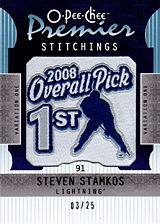 2008-2009 OPC Premier Stitchings PS-SS Steven Stamkos
