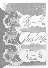 2008-2009 OPC Premier TRIOS PP3-BVF Derick Brassard :: Jakub Voracek :: Nikita Filatov