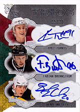 2008-2009 OPC Premier TRIOS PP3-TBW Blake Wheeler :: Fabian Brunnstrom :: Kyle Turris
