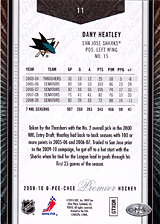 2008-2009 OPC Premier Regular Cards 11 Dany Heatley
