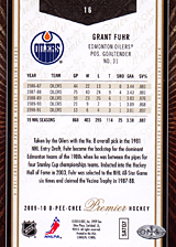 2008-2009 OPC Premier Regular Cards 16 Grant Fuhr