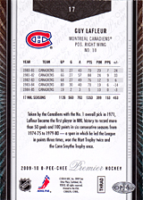 2008-2009 OPC Premier Regular Cards 17 Guy Lafleur