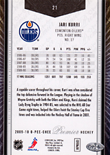 2008-2009 OPC Premier Regular Cards 21 Jari Kurri