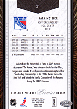 2008-2009 OPC Premier Regular Cards 31 Mark Messier
