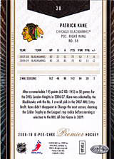 2008-2009 OPC Premier Regular Cards 38 Patrick Kane