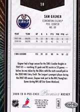 2008-2009 OPC Premier Regular Cards 50 Sam Gagner