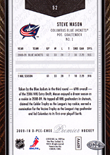 2008-2009 OPC Premier Regular Cards 52 Steve Mason