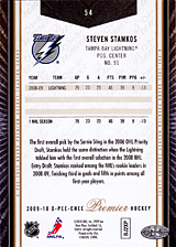 2008-2009 OPC Premier Regular Cards 54 Steven Stamkos